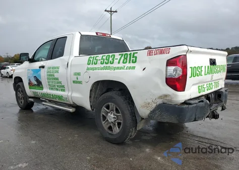 2014 Toyota Tundra Double Cab Sr z USA, uszkodzony, nr VIN 5TFRM5F16EX068715